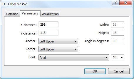 Parameters Parameters