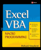 Excel VBA Macro Programming